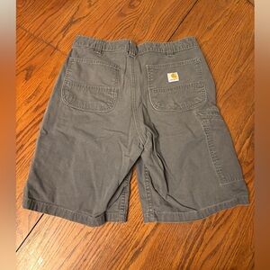 Carhartt rugged flex relaxed fit canvas short 10" gray mens 34